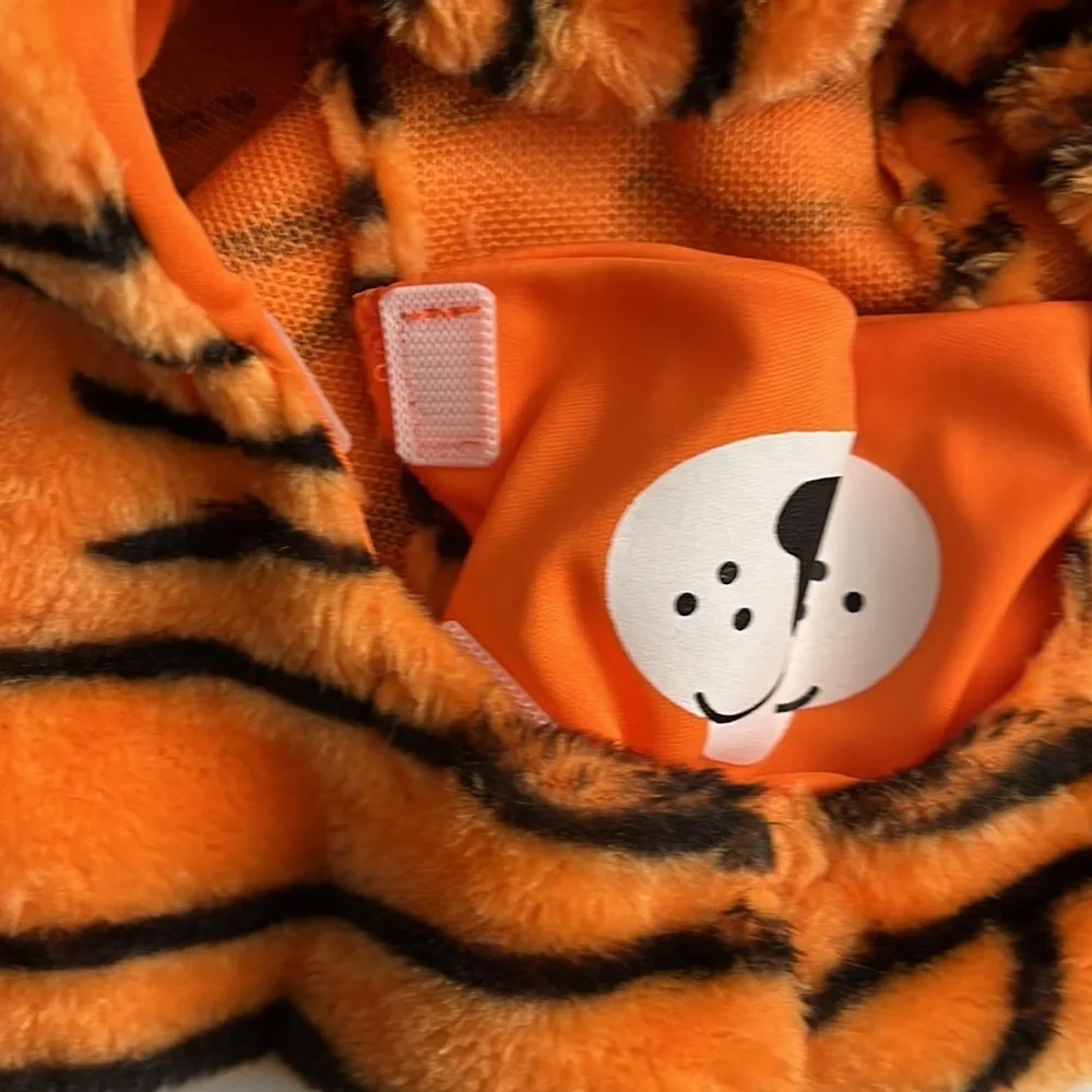 Adult Plush Tiger Headwear Hat Costume Party Cosplay Halloween One Size Fit Most
